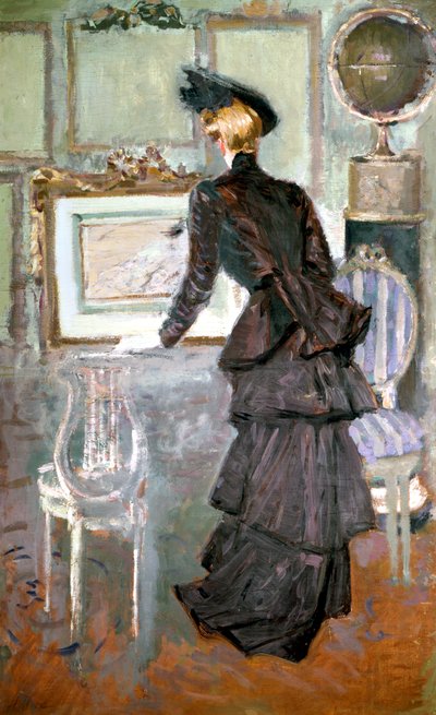 「女性」、1902 作： Paul Helleu