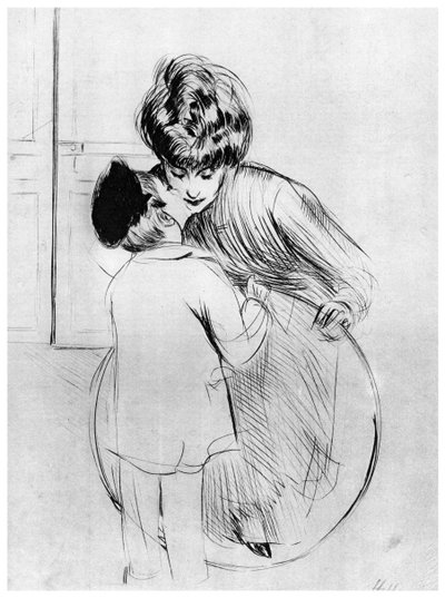 「ジャン・エリュー」、c1880-1920 1924。 作： Paul Helleu