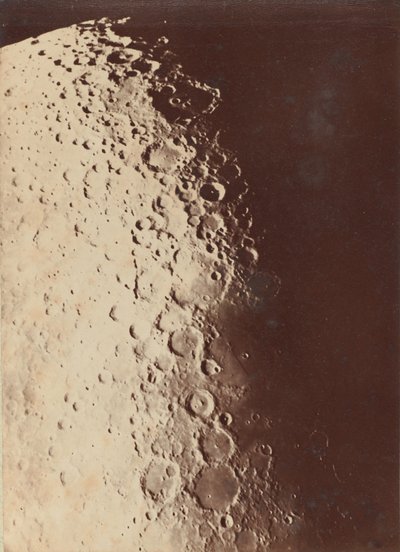 月の写真、南極、1890 年 作： Paul Henry