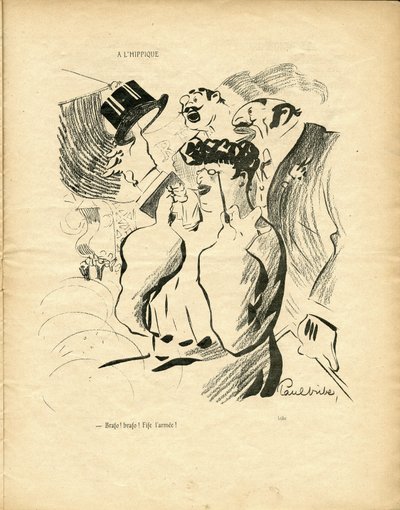 ポール・イリベ（1883-1935）による『The Wild Duck』のイラスト。 作： Paul Iribe