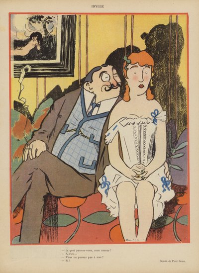ル・リールのイラスト 作： Paul Iribe