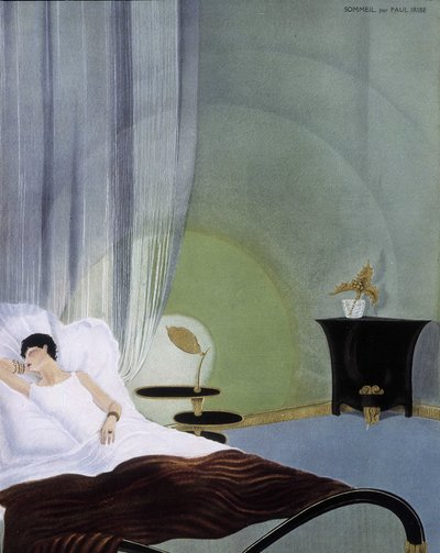 Sleep - by Paul Iribe.(1883-1935), 作： Paul Iribe