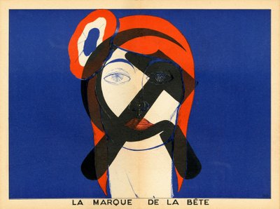 テモイン、色で風刺する 作： Paul Iribe