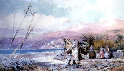 スペインの古い井戸 作： Paul Jacob Naftel