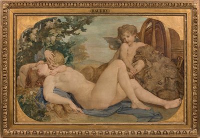 サイベルとアンフィトリテ、1859。 作： Paul Jacques Aimé Baudry