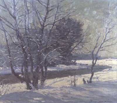冬の風景 作： Paul Johann Walch