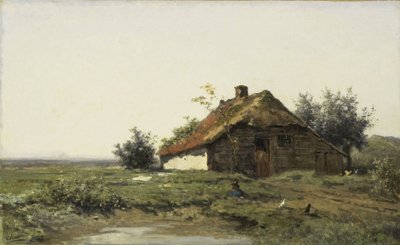 オープンフィールドでの農場 作： Paul Joseph Constantin Gabriel