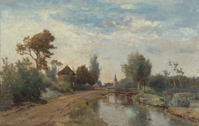 コルテンホーフ近郊の風景 作： Paul Joseph Constantin Gabriel