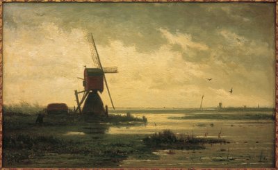 Polderlandschaft 作： Paul Joseph Constantin Gabriel