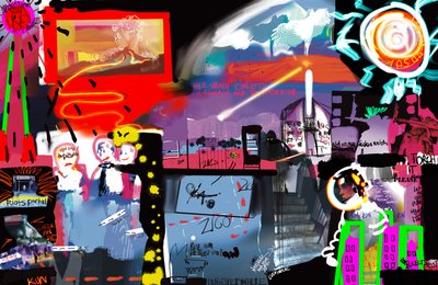 EscapeEstate、2023年（デジタルアート） 作： Paul Kempton