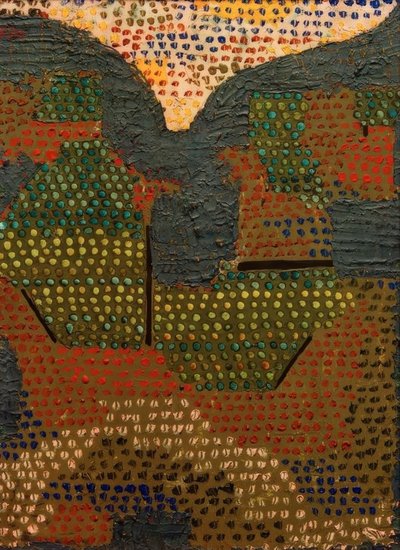 谷の夜 作： Paul Klee
