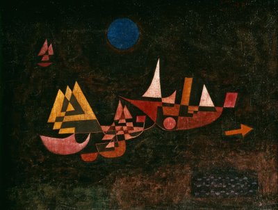 船の出発 作： Paul Klee
