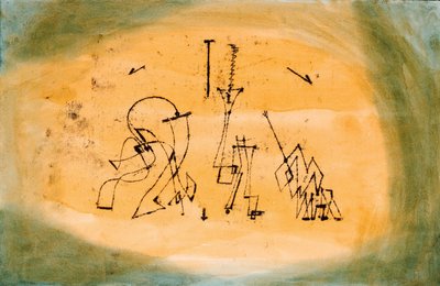 抽象トリオ、1923 作： Paul Klee