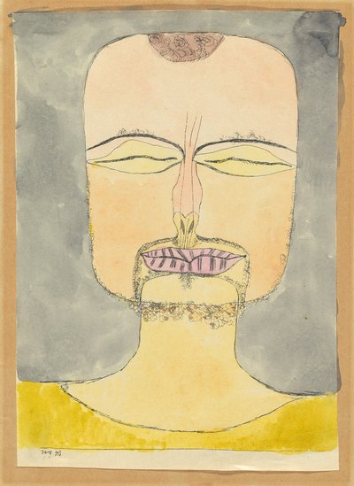 1975 年の描画の後吸収、1919 年。 作： Paul Klee