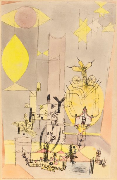 アメリカ人 作： Paul Klee