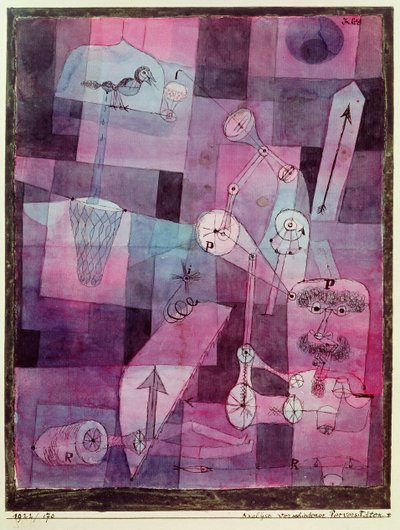 多様な倒錯者の分析 作： Paul Klee