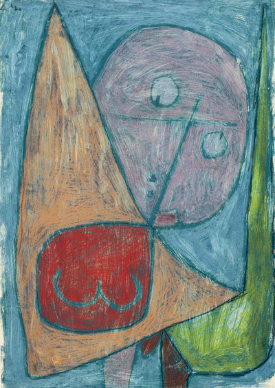 エンジェル、まだ女性エンジェル、まだ女性、1939 作： Paul Klee