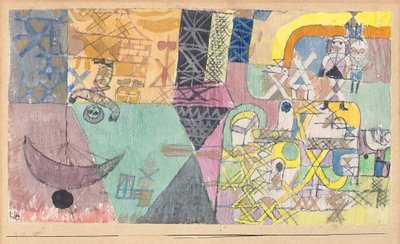 artistas asiáticos; bobos da corte asiáticos 作： Paul Klee