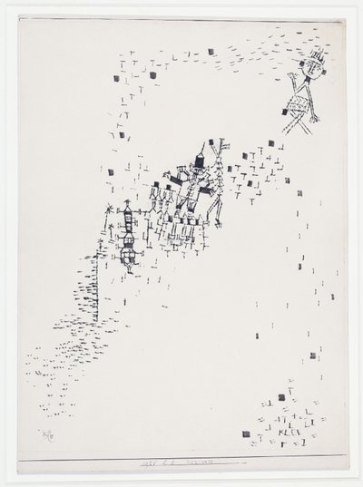 迷う 作： Paul Klee