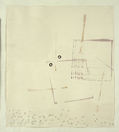 ここにも顔 作： Paul Klee