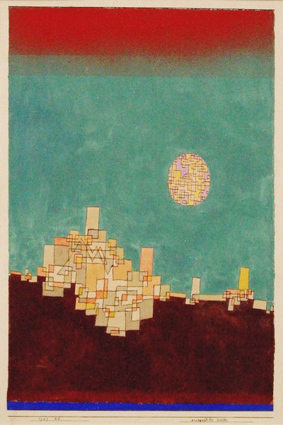 選ばれた場所 作： Paul Klee