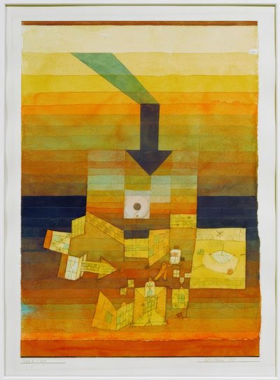 影響を受けた場所 作： Paul Klee