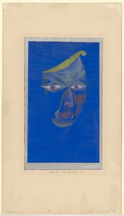 東洋人の肖像 作： Paul Klee