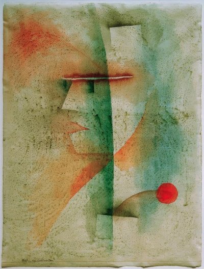 衣装を着たの肖像 作： Paul Klee