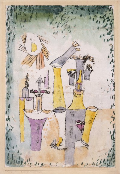 Magia negra; Schwarzmagier 作： Paul Klee