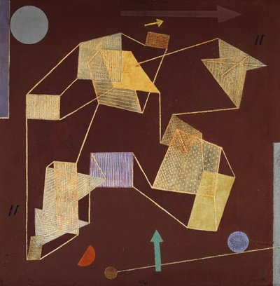 浮力と変位（高騰）; リフト＆パス（滑空） 作： Paul Klee