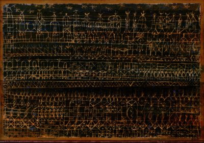 忠実な城 作： Paul Klee