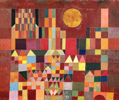 城と太陽 作： Paul Klee