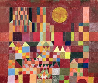 城と太陽 作： Paul Klee