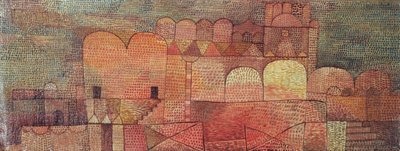 大聖堂 作： Paul Klee