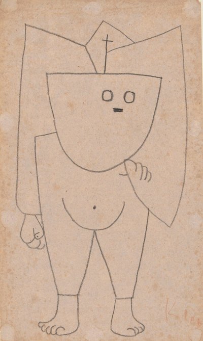 クリスチャンゴーストクリスチャンゴースト、1939 作： Paul Klee