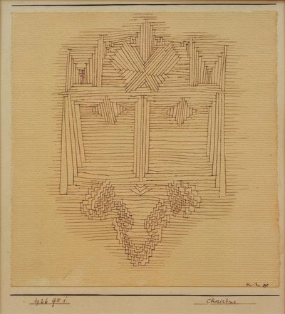 キリスト 作： Paul Klee