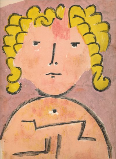 賢い子賢い子、1937、1939 作： Paul Klee