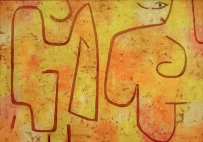 女性とファッション 作： Paul Klee