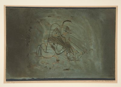 たそがれのカップル 作： Paul Klee