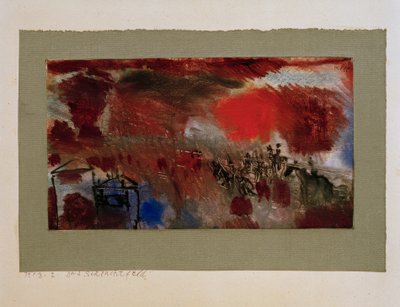 戦場 作： Paul Klee