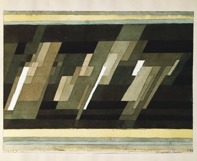 斜めメディア 作： Paul Klee