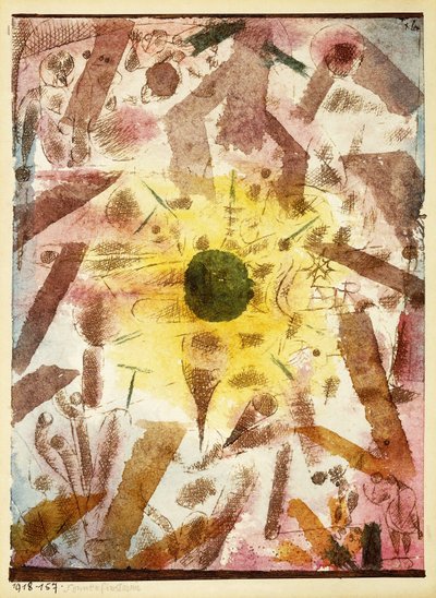 日食; 日食 作： Paul Klee