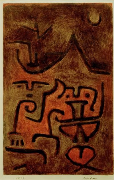 地球の魔女 作： Paul Klee