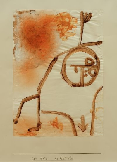 彼がいる 作： Paul Klee