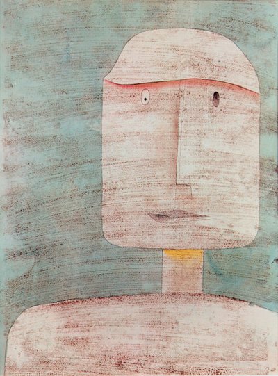戦士の顔 作： Paul Klee