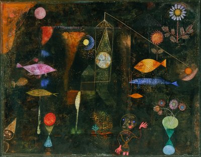 魚の魔法 作： Paul Klee