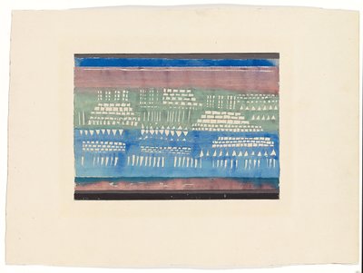 Perusteet K; K:n perusteet 作： Paul Klee