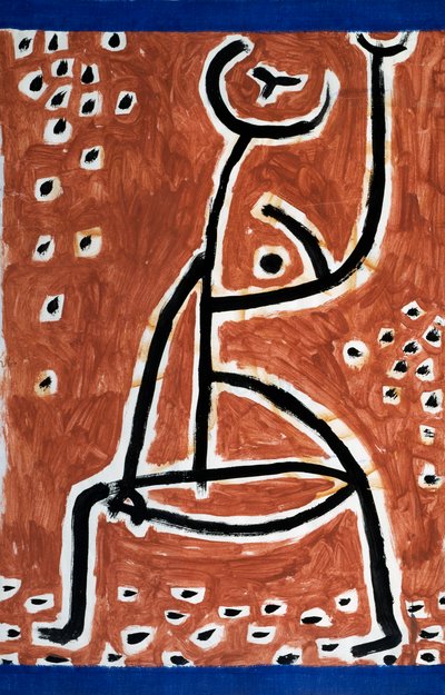 saudades dos esportes 作： Paul Klee