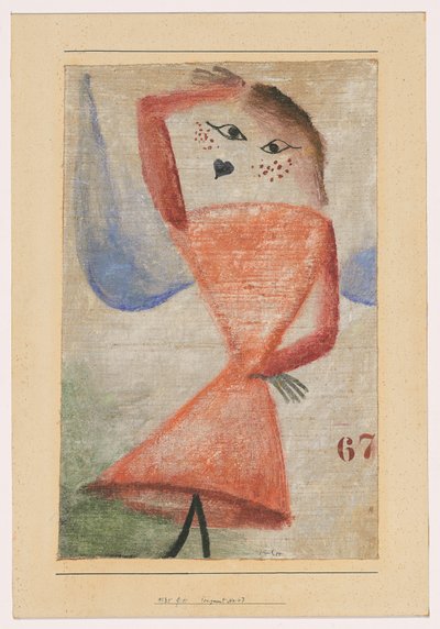 フラグメント第67番（エンゲル） 作： Paul Klee
