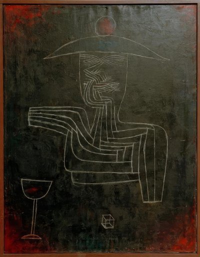 ワインとゲームの精神 作： Paul Klee